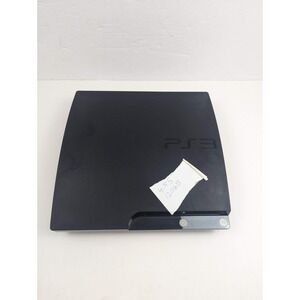 Sony‎ PlayStation 3 PS3 Slim 120GB CECH-2001A Black Console Only